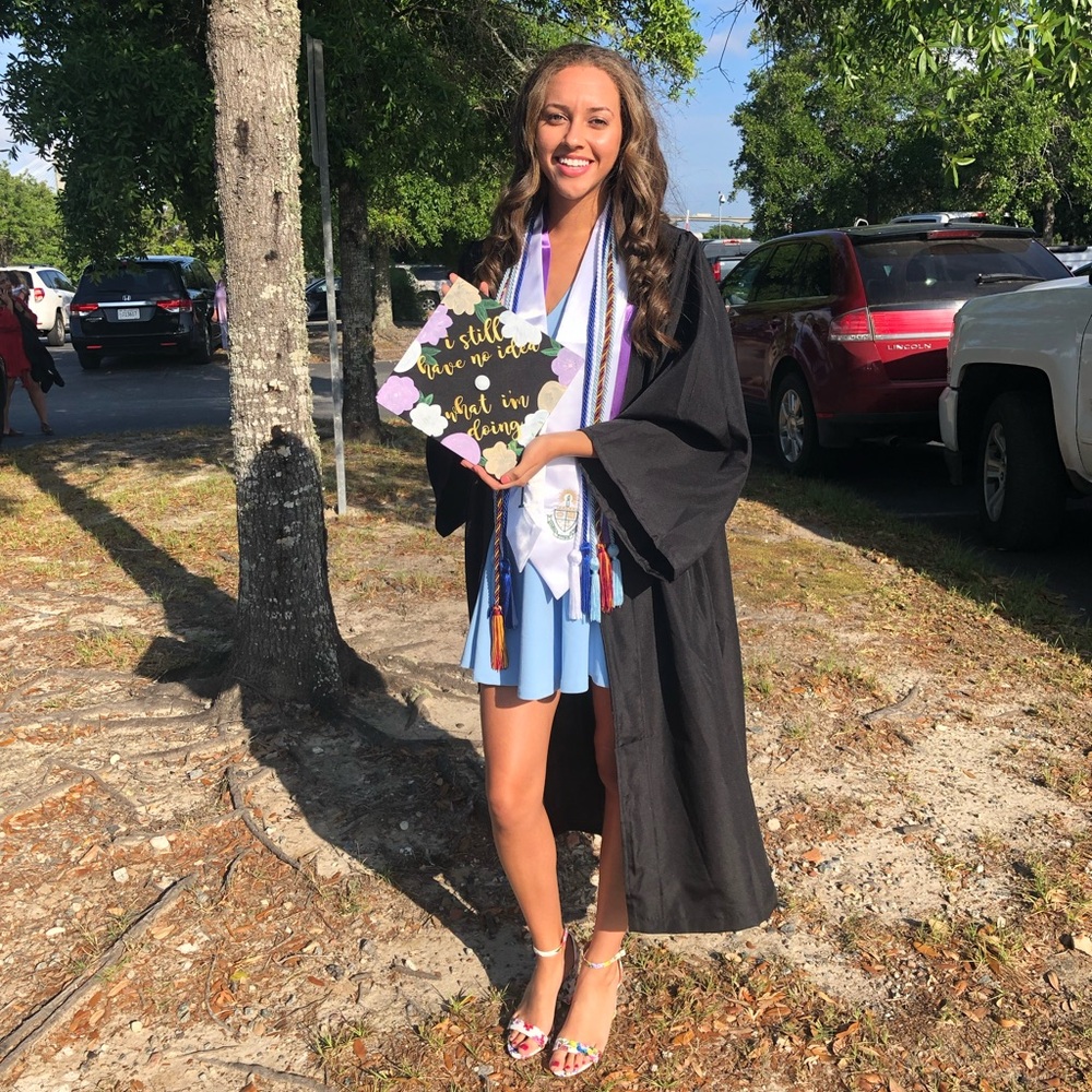 Baby Blue Skater Dress - image 1